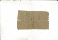 Stamp Paper of Twelve Annas, No.016584 dated 1st Ramzan 1252 Hijiri (10thDecember, 1836)