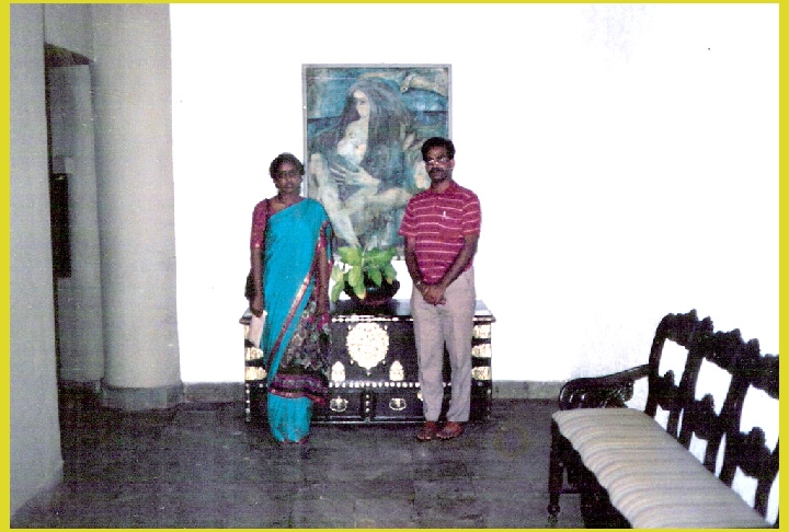 Anirudh and Shalini at Fort Aguada Resort at Goa in 1990