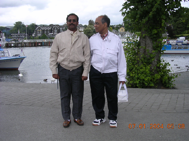 Anirudh with Brother-in-law Dr. Ramlinga Reddy