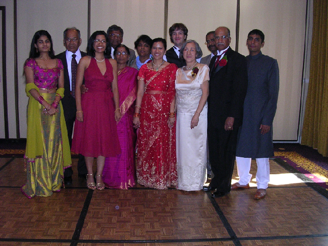 Family at Lisa wedding in Denver