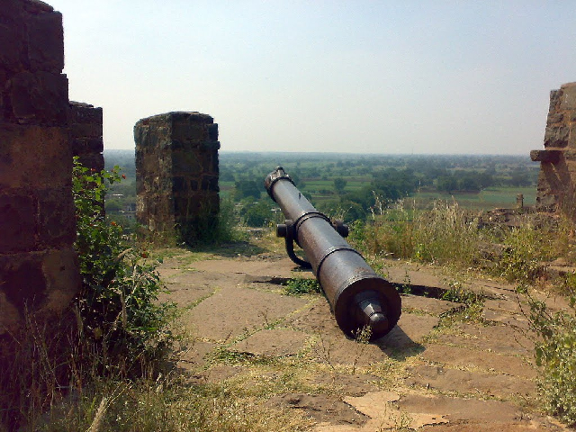 Cannon - Basava Kalyan Fort Back Side