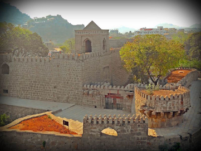 Raichur Fort Rear View