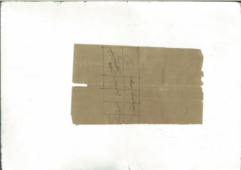 Stamp Paper of Twelve Annas, No.016584 dated 1st Ramzan 1252 Hijiri (10thDecember, 1836)